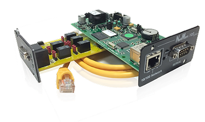 UPS power cable coiled